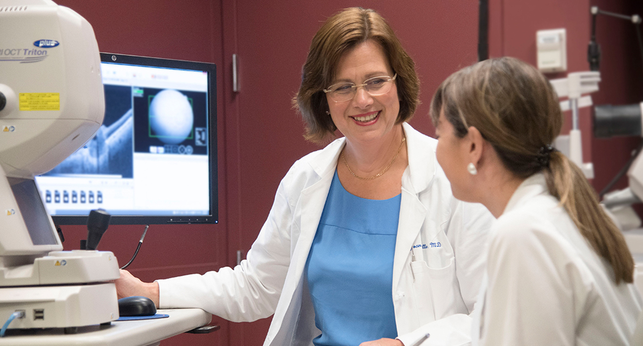 Joan Miller and Inês Laíns, MD, PhD
